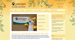 Desktop Screenshot of littletigersnursery.co.uk